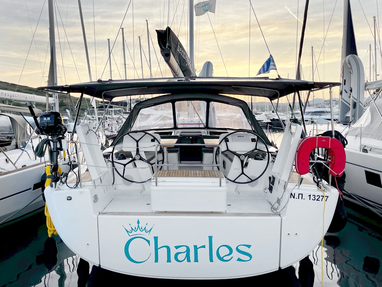 Hanse 508, Charles