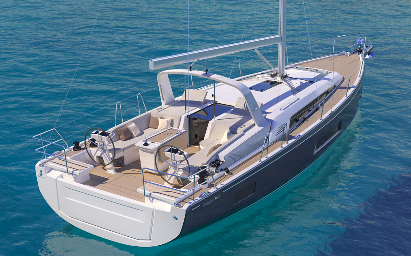 Oceanis 46.1, Ariel